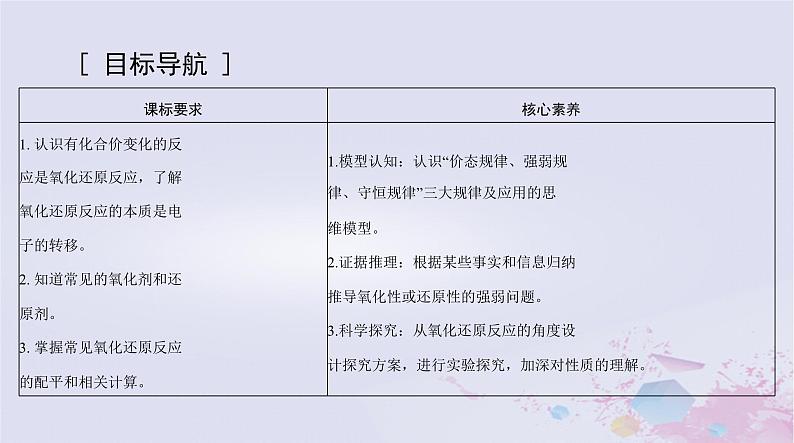 2024届高考化学一轮总复习第一章物质及其变化第三节氧化还原反应课件第2页