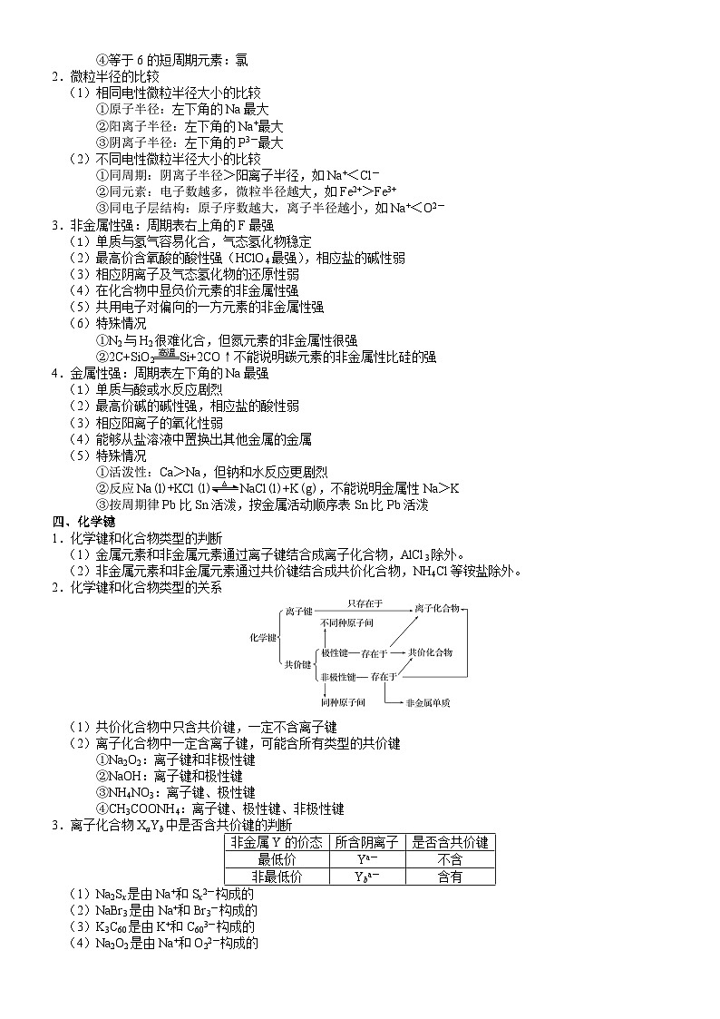 回归教材重难点05  元素周期律再熟悉-【查漏补缺】2023年高考化学三轮冲刺过关（新高考专用）（解析版）第3页