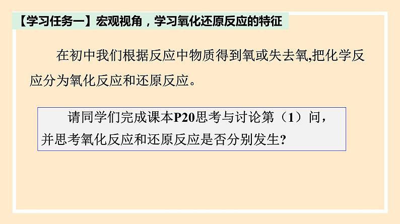 人教版高中化学必修一课件 1.3.1 氧化还原反应第3页