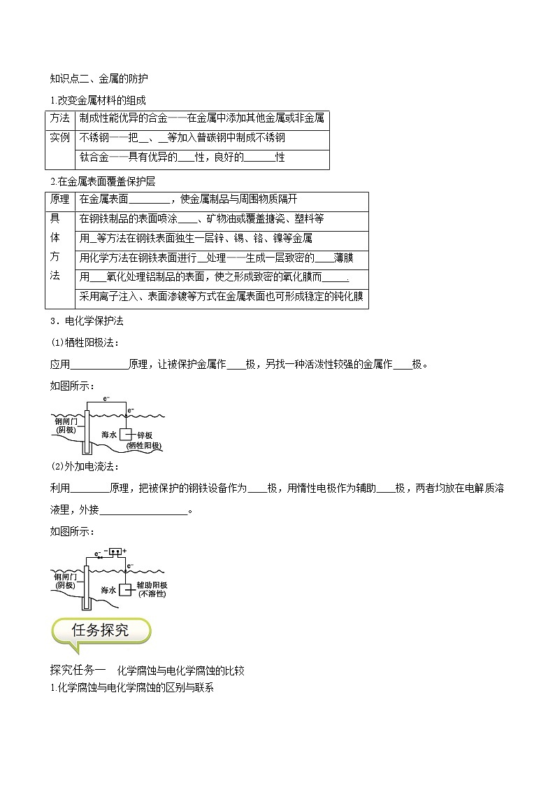 4.3 金属的腐蚀与防护-高二化学同步精品讲义+分层练习（人教版选择性必修1）02