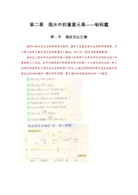 第二章第一节 钠及其化合物-高一化学期末复习节节高（人教版必修第一册）