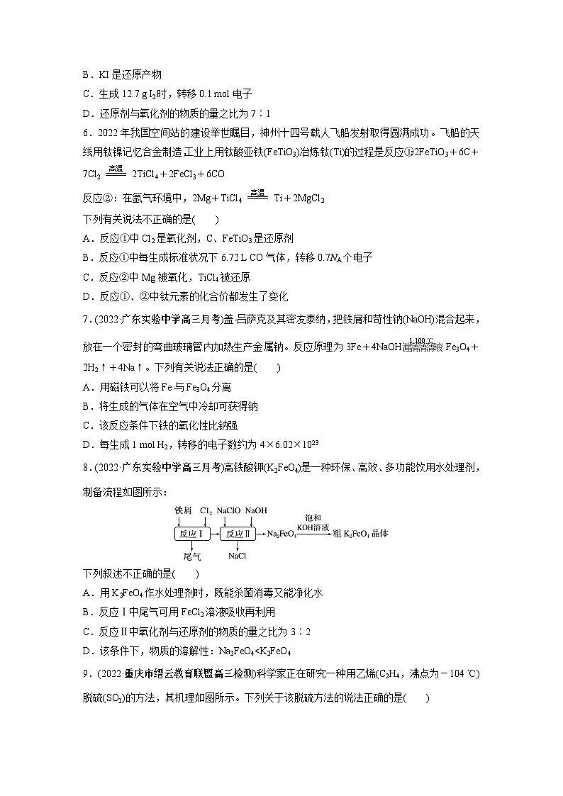 2024年高考化学一轮复习课件（鲁科版）第2章 第7讲　氧化还原反应的概念和规律02