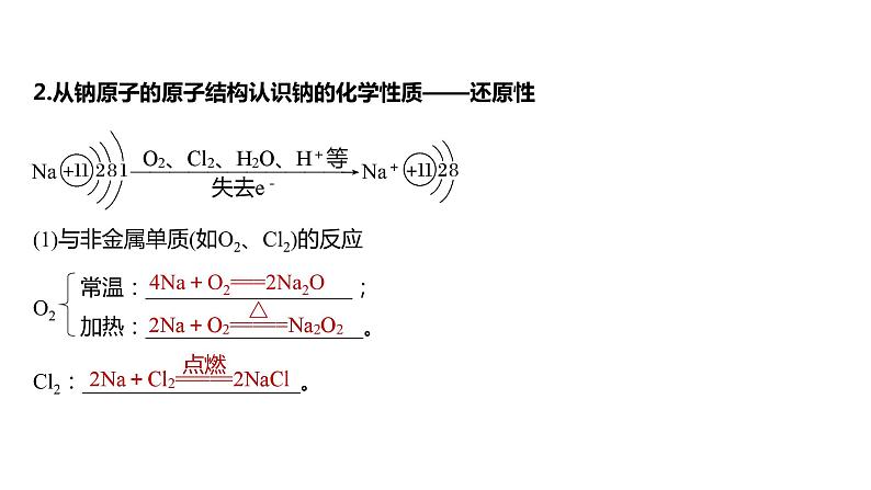 2024年高考化学一轮复习课件（鲁科版）第3章 第9讲　钠及其氧化物06