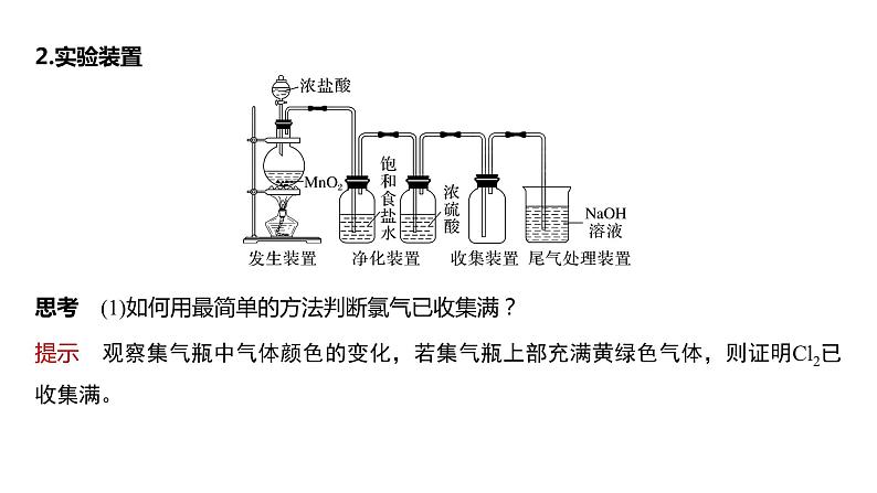 2024年高考化学一轮复习课件（鲁科版）第4章 第17讲　氯气的实验室制法及应用04