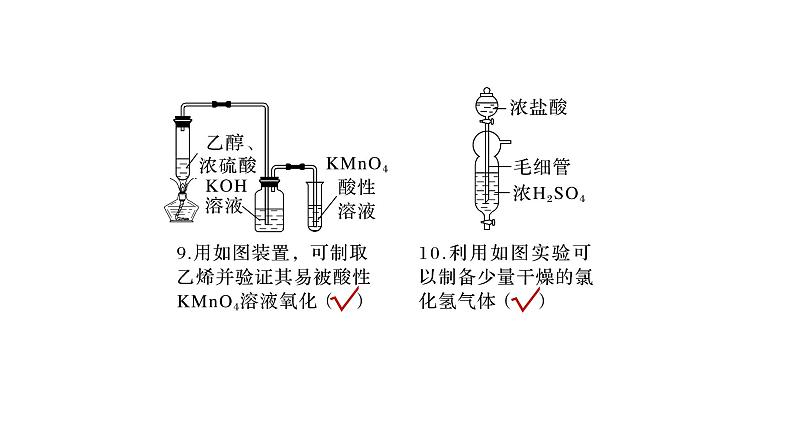 2024年高考化学一轮复习课件（鲁科版）第4章 热点强化11　化学装置图的正误判断06