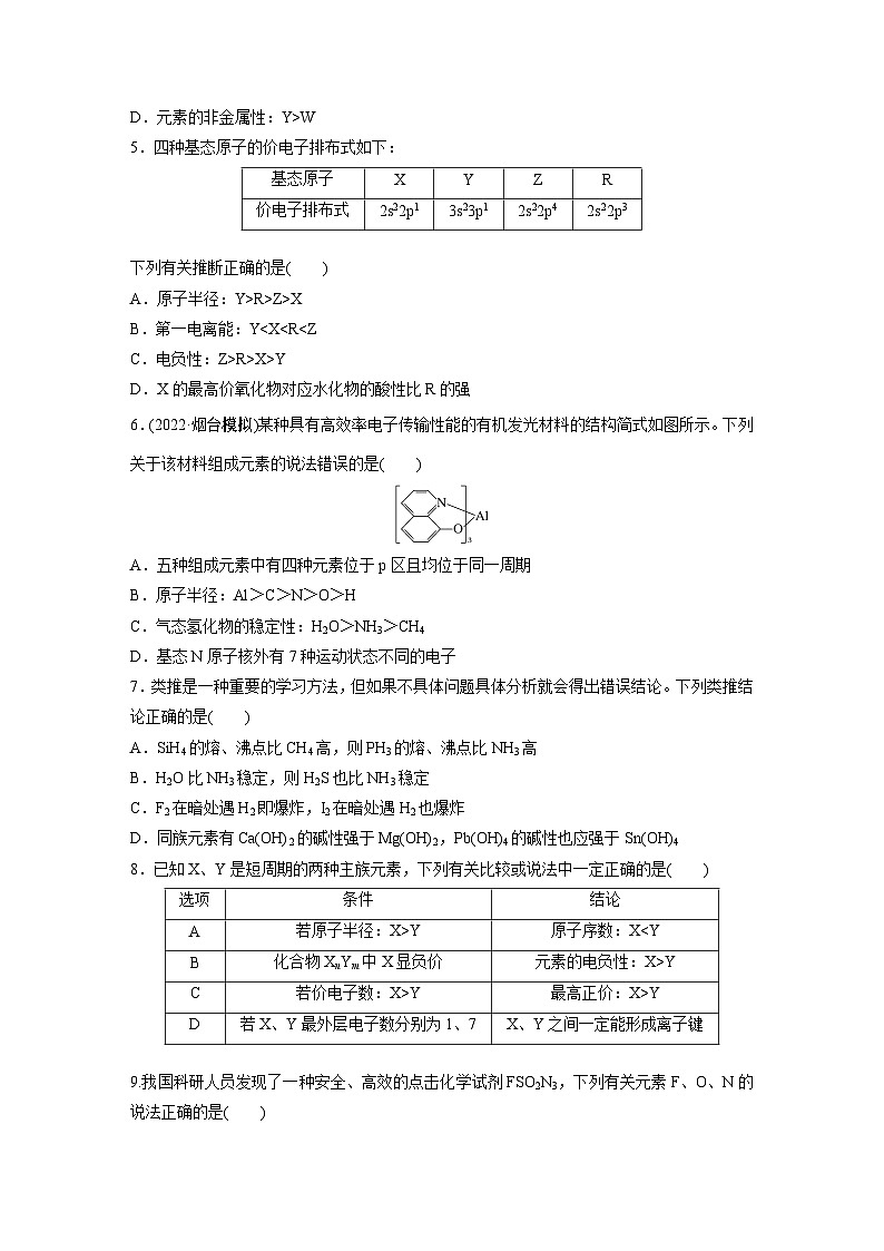 第5章 第27练　元素周期表、元素的性质第2页
