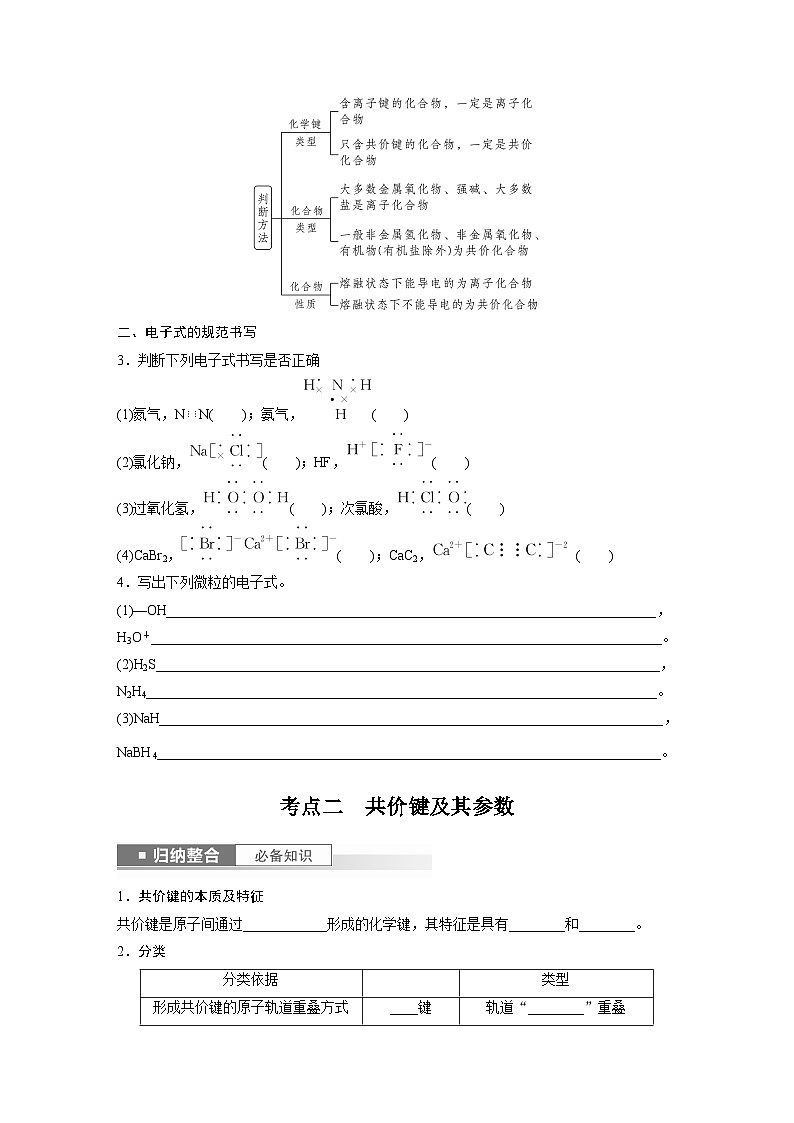 2024年高考化学一轮复习课件（鲁科版）第5章 第28讲　化学键03