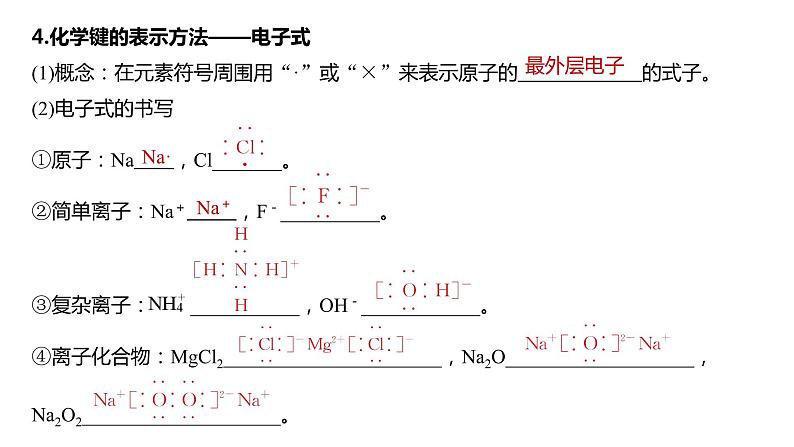 2024年高考化学一轮复习课件（鲁科版）第5章 第28讲　化学键08