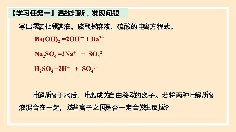 1.2.2 离子反应 2023-2024学年高一化学同步精品课件（人教版2019）第2页