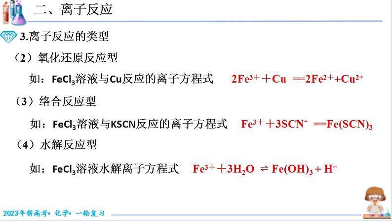 1.2.2 离子反应和离子方程式（课件帮）-备战2023年高考化学一轮复习考点帮（新教材新高考）第8页