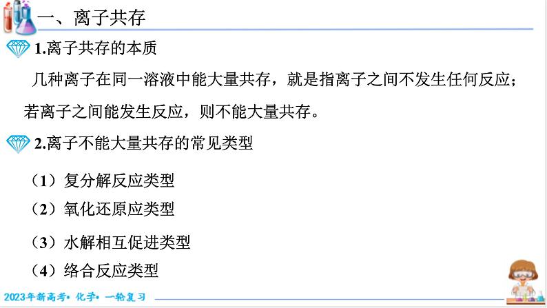 1.2.3 离子共存（课件帮）-备战2023年高考化学一轮复习考点帮（新教材新高考）第3页