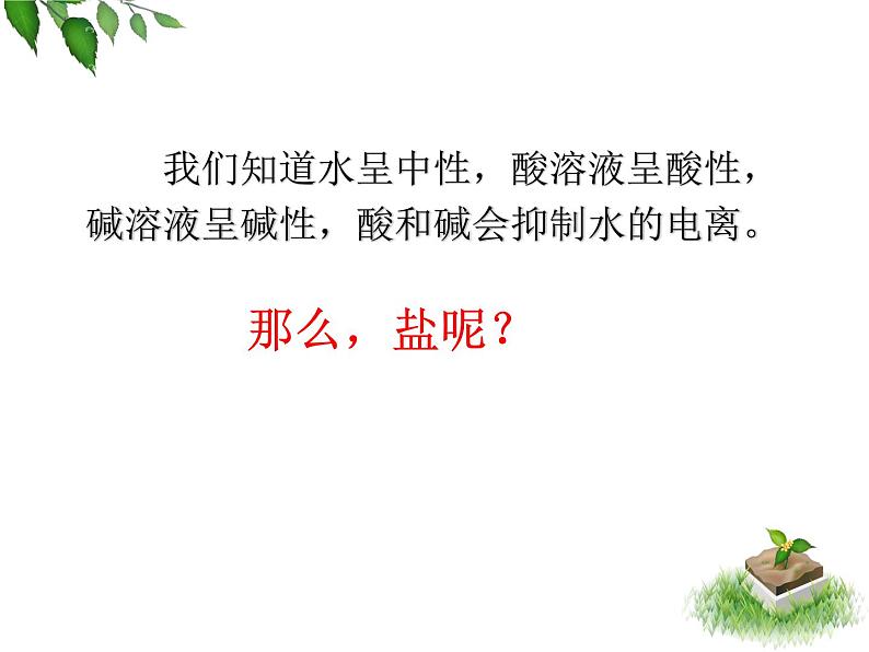 化学选修四-第三章水溶液中的离子平衡第三节盐类的水解课件PPT第5页