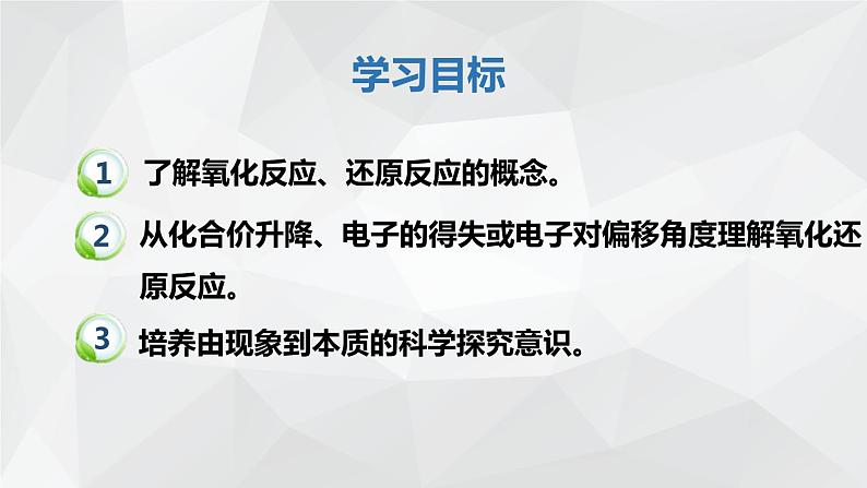 1.3.1  氧化还原反应课件 2023-2024学年上学期高一化学人教版（2019）必修第一册02