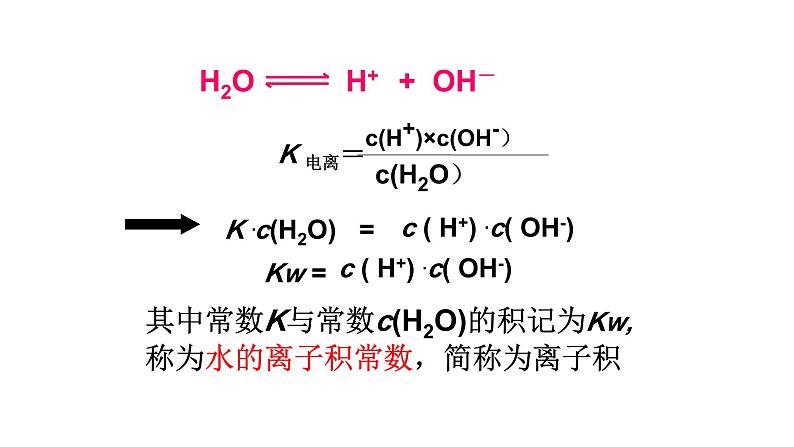 化学选修四-第三章水溶液中的电离平衡第二节水的电离和溶液的酸碱性课件PPT第5页