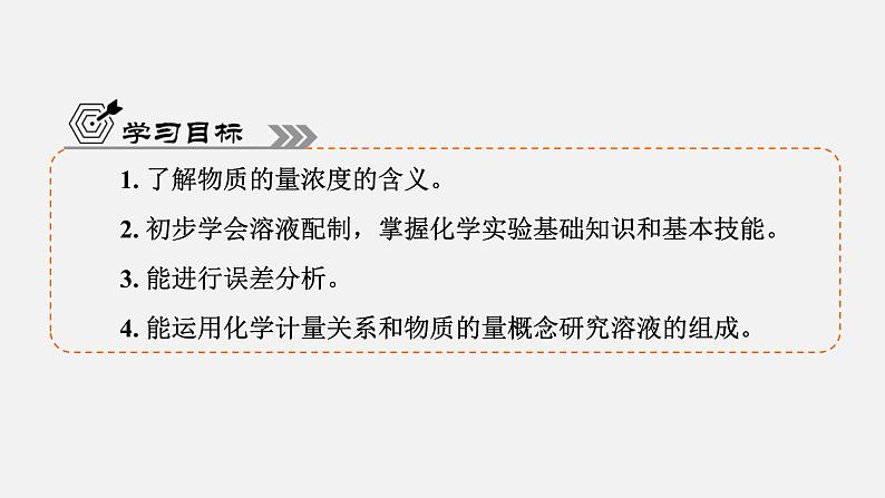 专题2　第2单元　课题1　 一定物质的量浓度溶液的配制 高一化学同步精品课件（苏教版2019必修第一册）04