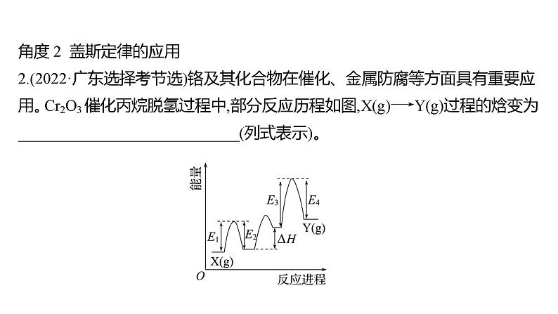 2022-2023 高考化学 专题辅导  专题7　化学反应的热效应课件PPT05