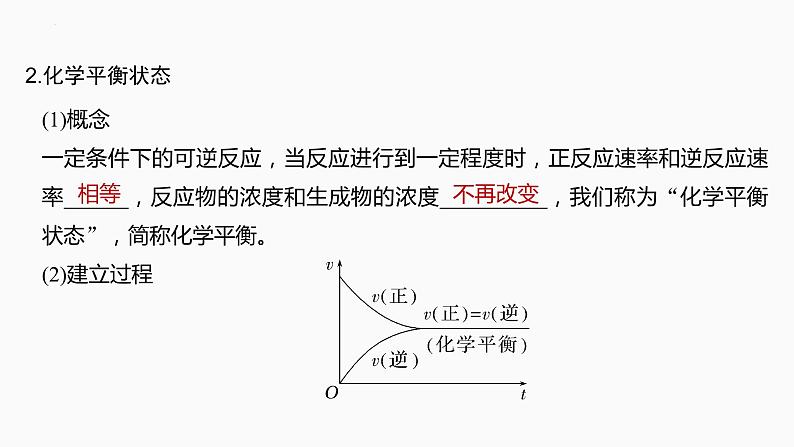 2024届高三化学高考备考一轮复习专题：化学平衡状态　化学平衡的移动课件第4页