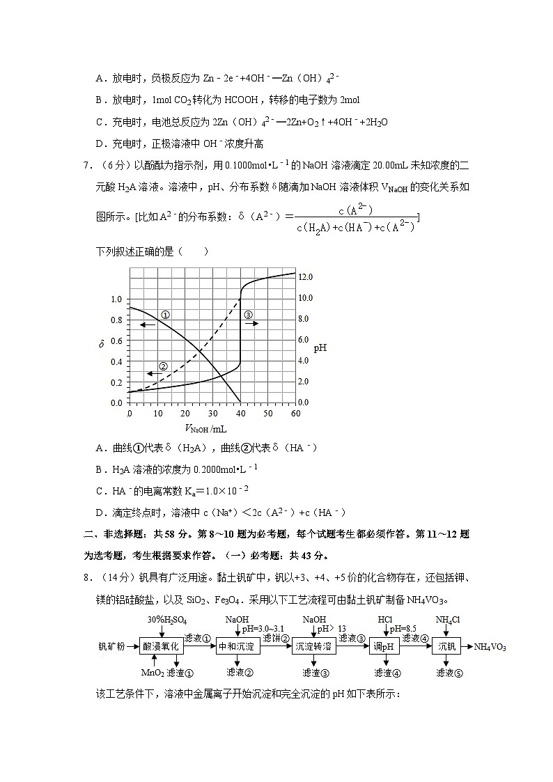 2020年全国统一高考化学试卷（新课标ⅰ）（含解析版）第3页