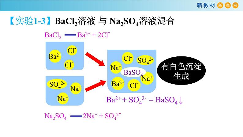 高一化学同步教学课堂 人教版2019必修第一册 1.2.2 离子反应及其表示法课件PPT05