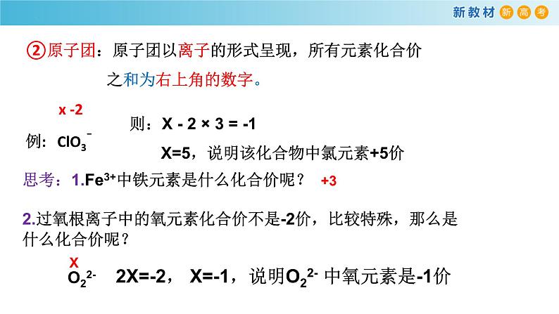 高一化学同步教学课堂 人教版2019必修第一册 1.3.2 氧化还原反应中电子转移的表示方法课件PPT05