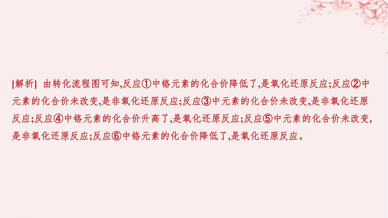 江苏专用2023_2024学年新教材高中化学专题1物质的分类及计量第一单元物质及其反应的分类第二课时化学反应的分类分层作业课件苏教版必修第一册08