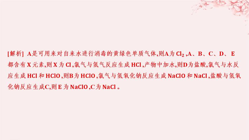 江苏专用2023_2024学年新教材高中化学专题3从海水中获得的化学物质第一单元氯气及氯的化合物第二课时氯气的性质及应用分层作业课件苏教版必修第一册第8页