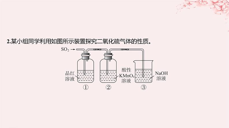 江苏专用2023_2024学年新教材高中化学专题4硫与环境保护分层作业课件苏教版必修第一册03