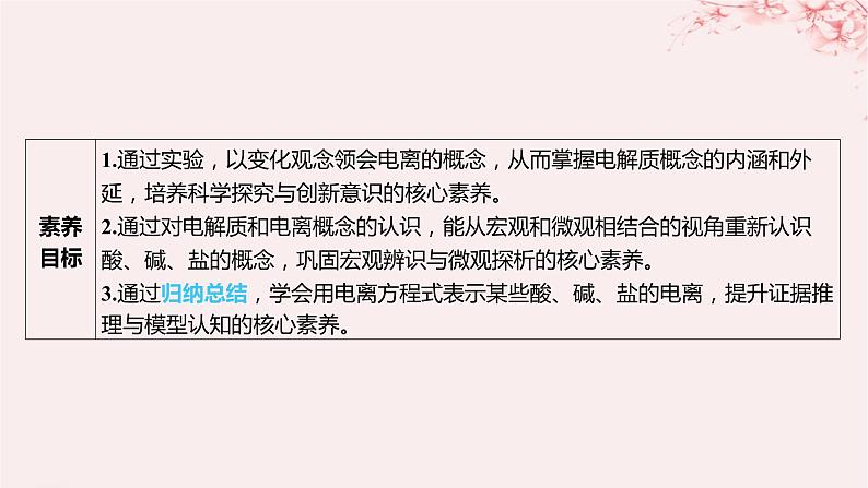 江苏专用2023_2024学年新教材高中化学专题1物质的分类及计量第三单元物质的分散系第二课时电解质溶液课件苏教版必修第一册03