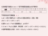 江苏专用2023_2024学年新教材高中化学专题3水溶液中的离子反应第三单元盐类的水解第三课时溶液中微粒浓度大小的比较分层作业课件苏教版选择性必修1