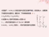 江苏专用2023_2024学年新教材高中化学专题3水溶液中的离子反应第四单元沉淀溶解平衡微专题13常见的沉淀溶解平衡图像类型总结分层作业课件苏教版选择性必修1