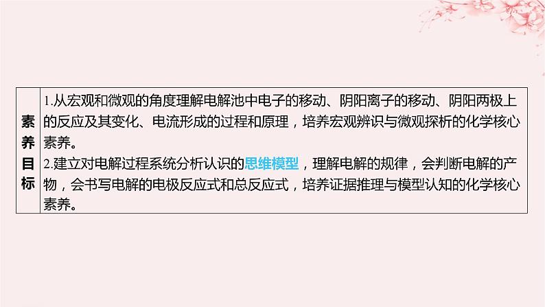 江苏专用2023_2024学年新教材高中化学专题1化学反应与能量变化第二单元化学能与电能的转化第四课时电解池的工作原理课件苏教版选择性必修1第3页