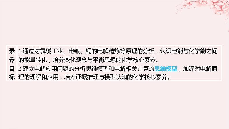 江苏专用2023_2024学年新教材高中化学专题1化学反应与能量变化第二单元化学能与电能的转化第五课时电解原理的应用课件苏教版选择性必修103