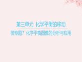 江苏专用2023_2024学年新教材高中化学专题2化学反应速率与化学平衡第三单元化学平衡的移动微专题7化学平衡图像的分析与应用课件苏教版选择性必修1