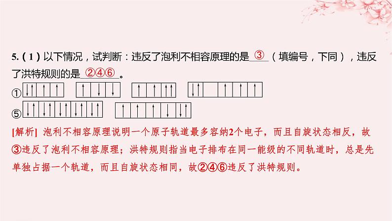 江苏专用2023_2024学年新教材高中化学专题2原子结构与元素性质第一单元原子核外电子的运动第二课时原子核外电子的排布分层作业课件苏教版选择性必修204