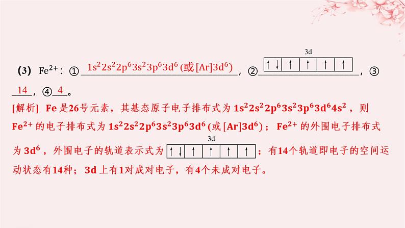 江苏专用2023_2024学年新教材高中化学专题2原子结构与元素性质第一单元原子核外电子的运动微专题1核外电子排布的规范书写与应用课件苏教版选择性必修207