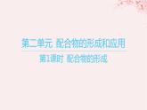 江苏专用2023_2024学年新教材高中化学专题4分子空间结构与物质性质第二单元配合物的形成和应用第一课时配合物的形成课件苏教版选择性必修2