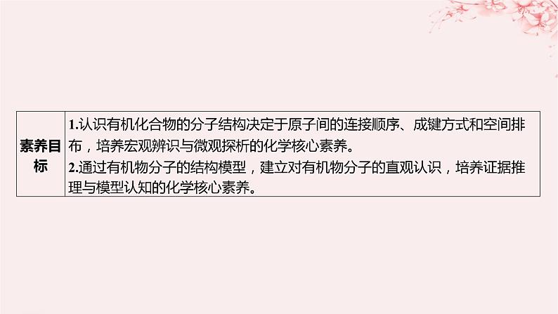 江苏专用2023_2024学年新教材高中化学专题2有机物的结构与分类第一单元有机化合物的结构第一课时有机物中碳原子的成键特点及结构的表示方法课件苏教版选择性必修303