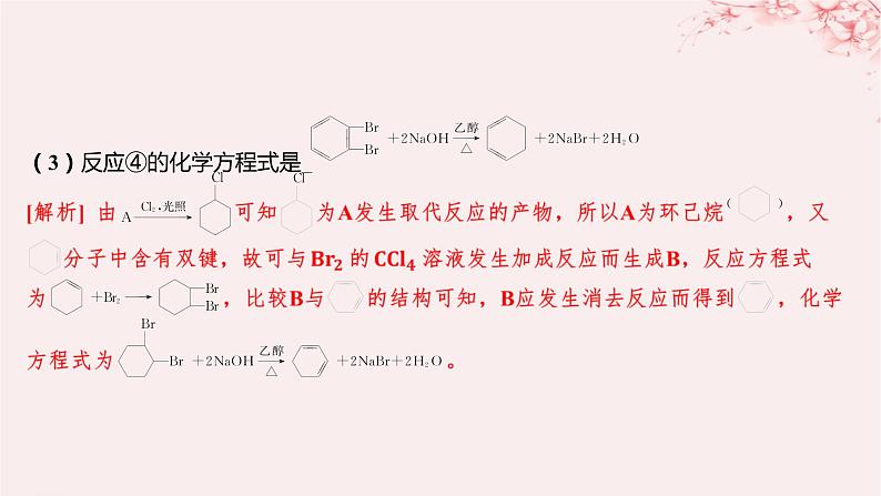 江苏专用2023_2024学年新教材高中化学专题5药物合成的重要原料__卤代烃胺酰胺微专题7卤代烃的形成及在有机合成中的“桥梁”作用课件苏教版选择性必修305