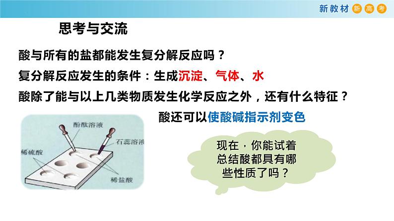 高一化学同步教学课堂 人教版2019必修第一册 1.1.3 物质的转化课件PPT05