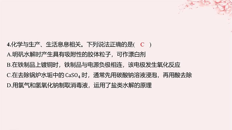 江苏专用2023_2024学年新教材高中化学模块综合测评课件苏教版选择性必修106