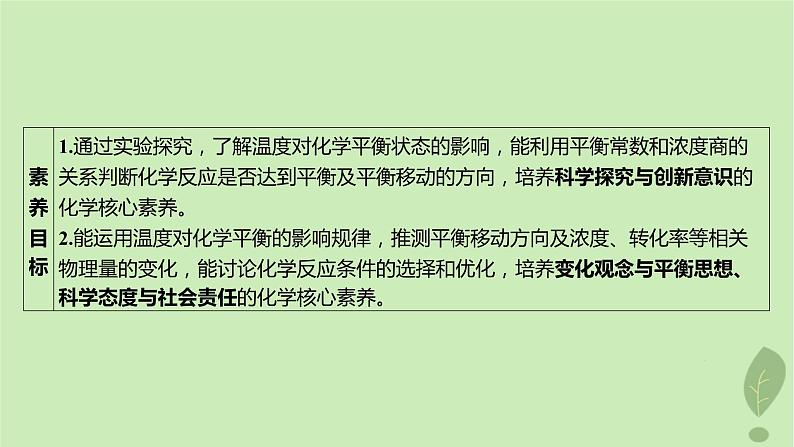 江苏专版2023_2024学年新教材高中化学第二章化学反应速率与化学平衡微专题1活化能与反应历程压强平衡常数第三课时温度催化剂对化学平衡的影响课件新人教版选择性必修1第3页