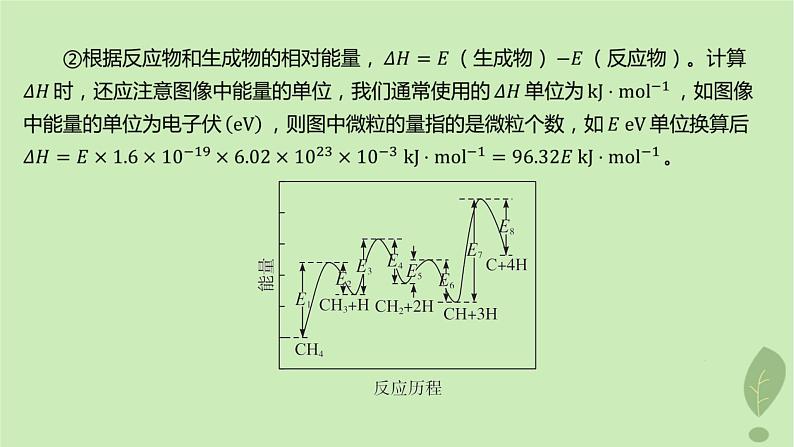 江苏专版2023_2024学年新教材高中化学第二章化学反应速率与化学平衡微专题1活化能与反应历程压强平衡常数课件新人教版选择性必修1第5页