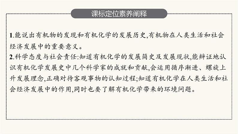 苏教版高中化学选择性必修3有机化学基础专题1第一单元有机化学的发展与应用课件03