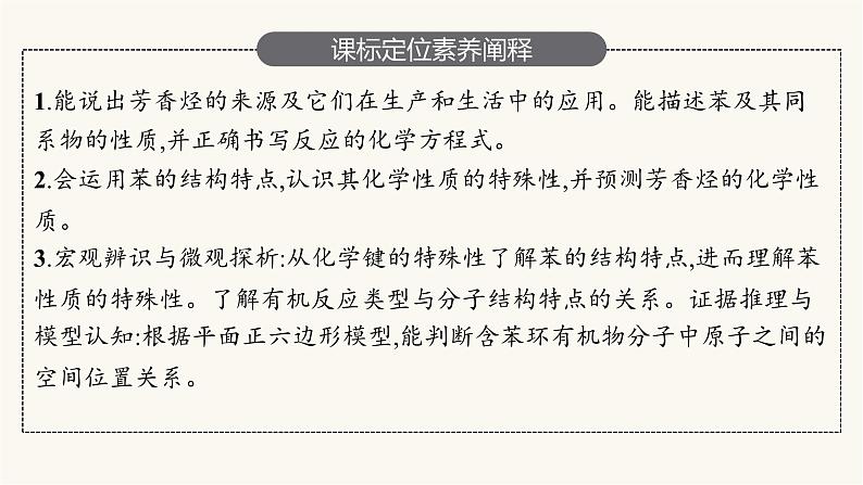 苏教版高中化学选择性必修3有机化学基础专题3第二单元芳香烃课件03