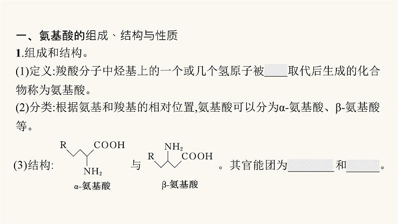 苏教版高中化学选择性必修3有机化学基础专题6第二单元蛋白质课件第5页