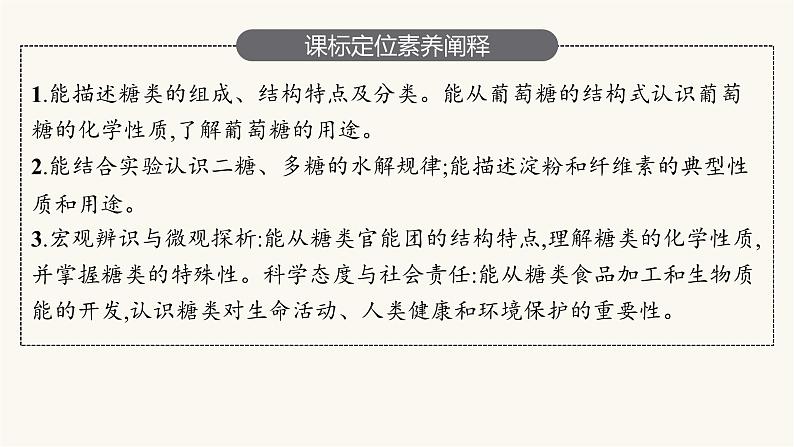 苏教版高中化学选择性必修3有机化学基础专题6第一单元第一课时糖类课件03