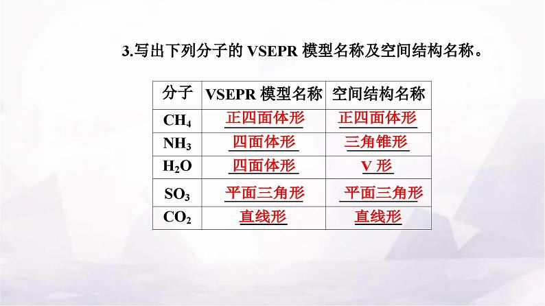 人教版高中化学选择性必修2第二章第二节课时2杂化轨道理论简介课件第4页