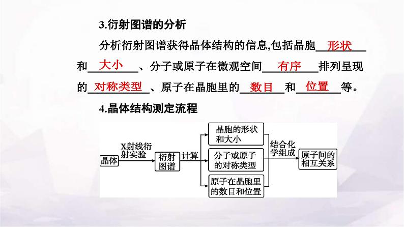 人教版高中化学选择性必修2第三章第一节课时2晶胞晶体结构的测定课件第8页