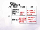 人教版高中化学选择性必修2第三章实验活动简单配合物的形成课件