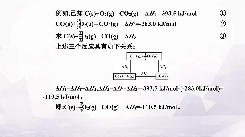 人教版高中化学选择性必修1第一章第二节反应热的计算课件第7页